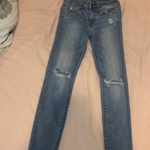 american eagle ripped jeans